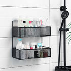Wall Mounted 10kg Bearing 2 Tier Wire Storage Basket